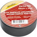 Fita uni. Extra Forte MacFer CLTX-03 48mm 25m preta ref. 040.0060 MACFER