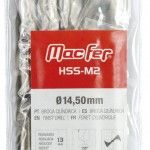 Broca cilndrica MacFer HSS-M2 13,5mm  (reb. 13mm) ref. 117.0025 MACFER
