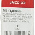 Jg. machos HSS-Cobalto MacFer JMCO-03   M5x0,80mm 3ps ref. 064.0103 MACFER