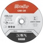 Disco abrasivo corte ferro MacFer CAM-CM 230x3,0x22,23mm ref. 166.0013 MACFER