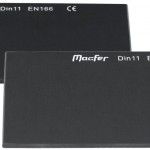 Vidro p/ mscara sold. escuro  VMS-E DIN10 50x105mm  ref. 005.0012 MACFER