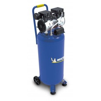 Compressor vertical silencioso 50L 1Hp Ref CA-MVX50-1 MICHELIN