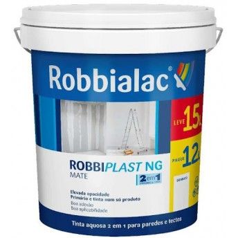Robbiplast NG branco 12+3L Ref 180-0001 ROBBIALAC