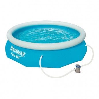 Piscina 305x76cm 3.200l com depuradora ref. 81042 BESTWAY