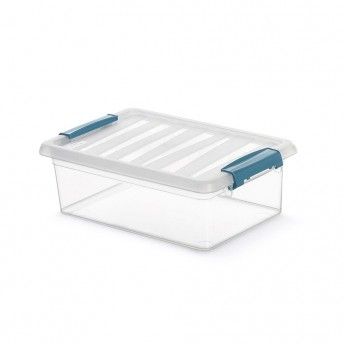 Caixa katla transparente 4l 29x19x10,5cm ref. 83553 DOMO PACK LIVING