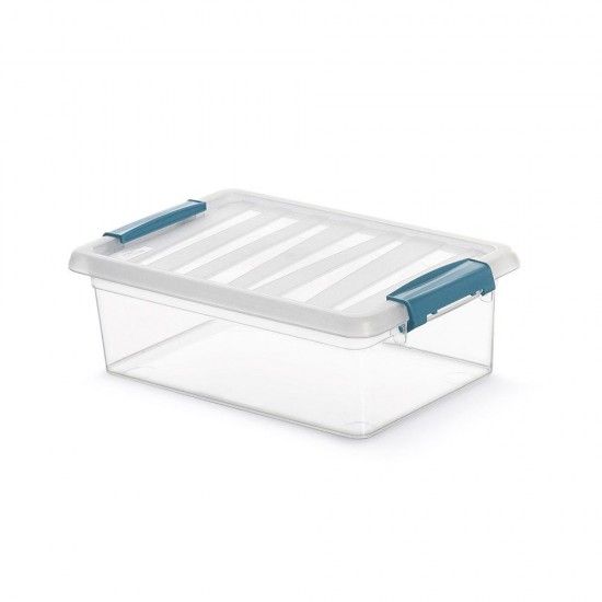 Caixa katla transparente 4l 29x19x10,5cm ref. 83553 DOMO PACK LIVING