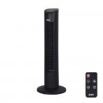 Ventoinha de torre. potncia: 60w com controle remoto. cor preto 28x78,3cm ref. 33504 EDM