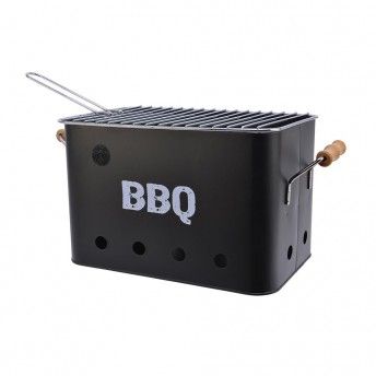 Grelhador cor preto 21x32.5x21cm bbq ref. 83960 KITCHEN GOODS & MORE