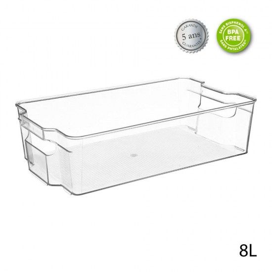 Organizador para frigorifico 8l 37x22x10cm ref. 78075 5FIVE