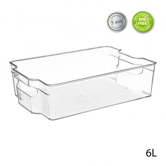 Organizador para frigorifico 6l 31x21cm ref. 78076 5FIVE