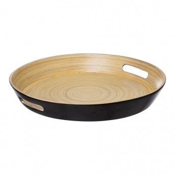 Bandeja de bambu 42cm coleo 'noir kitchen' ref. 78081 5FIVE