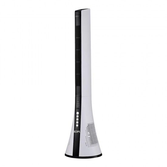 Ventoinha de torre. potncia: 50w com comando. cor branco 28,5x27,8x110,8cm ref. 33955 EDM