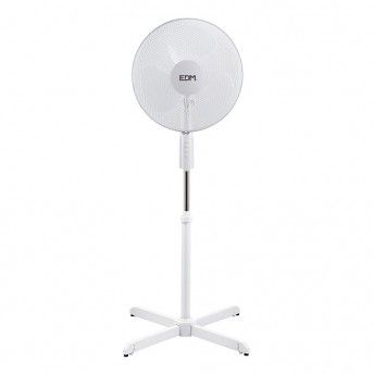 Ventoinha de p. cor branco. potncia: 50w aspas: 40cm altura regulvel 110-130cm ref. 33910 EDM