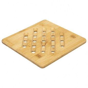 Base individual de bambu 20x20cm ref. 78159 NULL