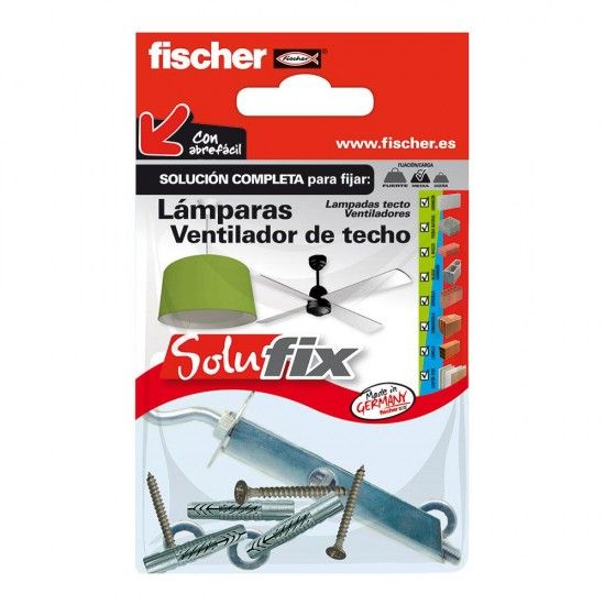 Solufix lmpadas/ventoinhas de teto 502689 ref. 17877 FISCHER