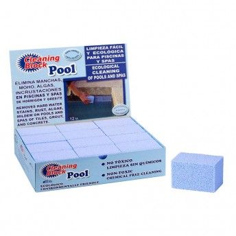 Cleaning block para piscina pack de 12 unid. ref. 77407 CLEAN MAT