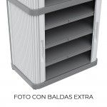 Armrio rolling space modular 3 - 170x59x36cm ref. 75170 TERRY