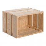 Caixa de pinho macio home box sem barniz 38,4x25,6x28cm ref. 75273 ASTIGARRAGA