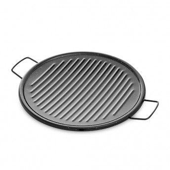 Grelha grill esmaltado com asas 46cm. ref. 75467 VAELLO