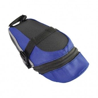 Saco para selim de biciclete cores sortidas 9x21x7cm ref. 99704 DUNLOP