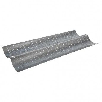 Pack 2 moldes furados para baguette 38x16cm. ref. 76958 FIVE SIMPLY SMART