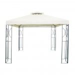 Tenda para eventos 300x300x265cm cor: creme ref. 73019 AMBIANCE