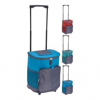 Frigorfico com rodas tipo "trolley" 28 l. cores sortidas. cool ref. 73680 NULL