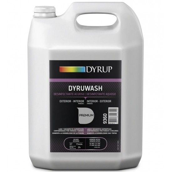 Desinfectante Dyruwash 5L Ref 9360-000 DYRUP