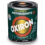 Esmalte antioxidante acetinado preto 750ml Oxiron Ref F2J456734 Titan