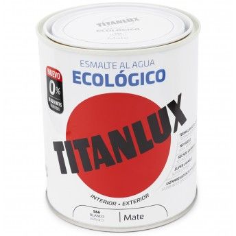 Esmalte ecolgico  base de gua mate branco 750ml Ref 02T056634 TITAN