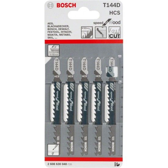 Lamina Madeira T144D Ref 2608630040 Bosch