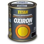 Esmalte antioxidante Forja preto 750ml Oxiron Ref F2M420434 Titan