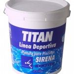 Tinta para Piscinas Base aquosa 4L Azul Ocean Sirena Ref 183271104Titan