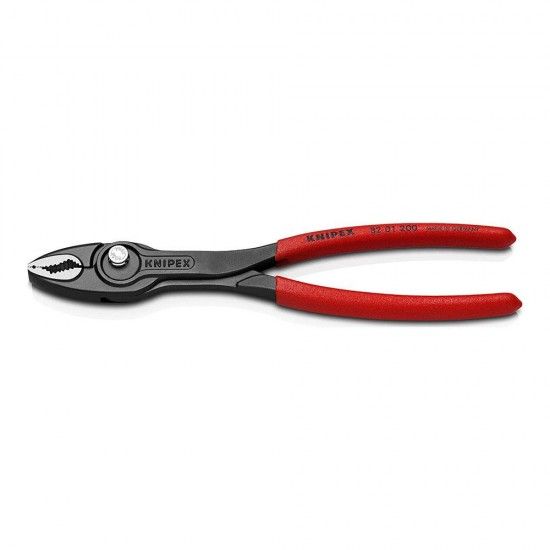 Alicate de agarre twingrip frontal ajustvel 200mm 82 01 200 ref. 19048 KNIPEX