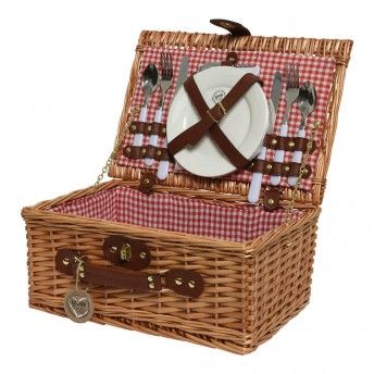 Cesta de picnic completa especial casais 26x38x18cm 803287 ref. 90757 NULL