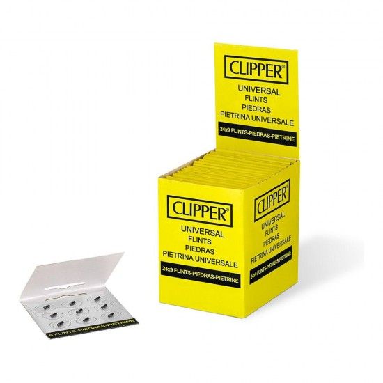 Blster 9 pedras sobresselentes universais ref. 90993 CLIPPER