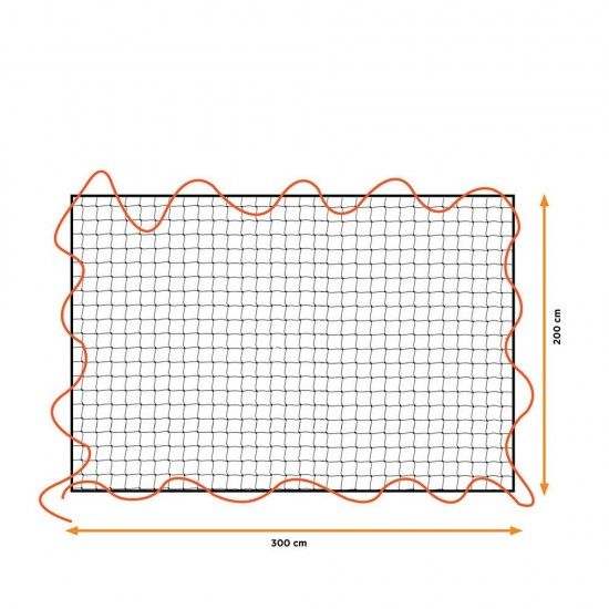 Rede elstica de carga, medidas: 2x3m, malha: 10x10cm. black & decker ref. 73577 BLACK+DECKER