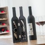 Kit acessrios de vinho modelo garrafa v0100451 ref. 90944 INNOVAGOODS