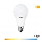 Lmpada standard led e27 24w 2700lm 6400k luz fria 7x13,6cm ref. 98722 EDM