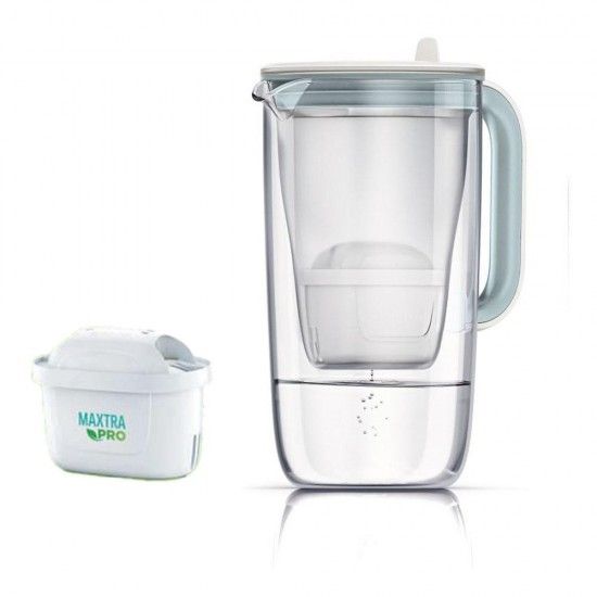 Jarro para filtrar vidro azul 1f maxtra pro 2,5 l 1050449 ref. 77812 BRITA