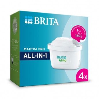 Pack 4 maxtra pro all-in-1-4 meses 1050811 ref. 77814 BRITA