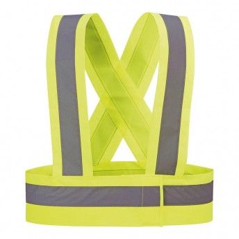 Alas de alta visibilidade cor amarelo fluor hvt/m ref. 80196 JUBA