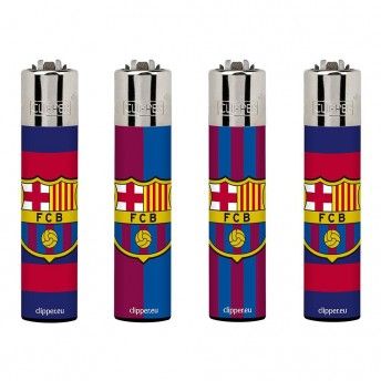 Isqueiro cp11 escudo fc barcelona, cores variadas. ref. 90363 CLIPPER