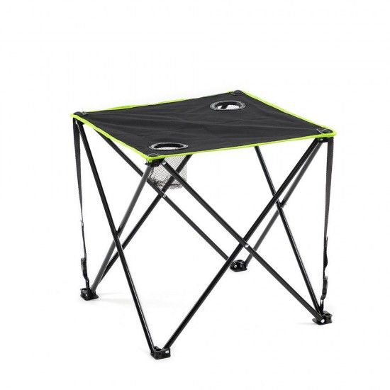 Mesa de acampamento dobrvel txtil com capa cafolby. ref. 07404 INNOVAGOODS