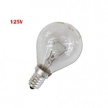 Lmpada incandescente esfrica transparente 60w e14 125v (somente uso industrial) ref. 35412 ORMALIG