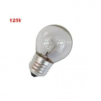 Lmpada incandescente esfrica transparente 60w e27 125v (somente uso industrial) ref. 35417 ORMALIG