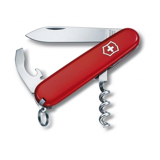 Navalha bantam vermelha, 9 funes, 26x12x84mm, peso 35g. ref. 37536 VICTORINOX