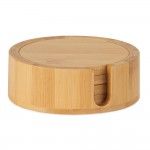 Pousa-copos bambu com suporte 11x4cm ms72076 ref. 01572 ANDREA HOUSE