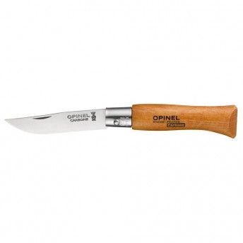 Navalha de ao de carbono n4, lmina de 5cm. ref. 37552 OPINEL