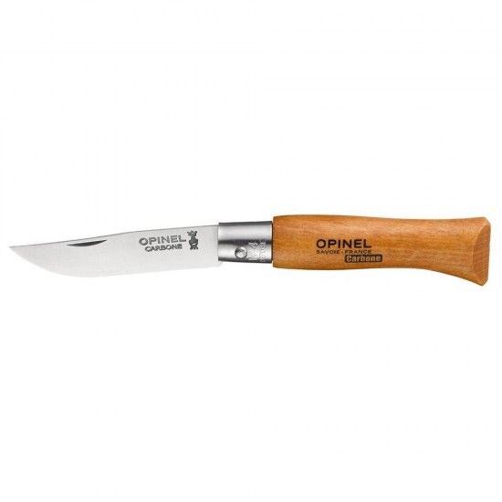 Navalha de ao de carbono n4, lmina de 5cm. ref. 37552 OPINEL